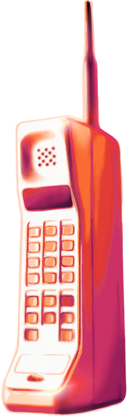 Shiny Glossy 80s Phone 